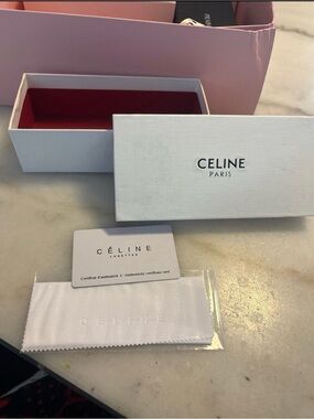 EMPTY Celine box for sunglasses